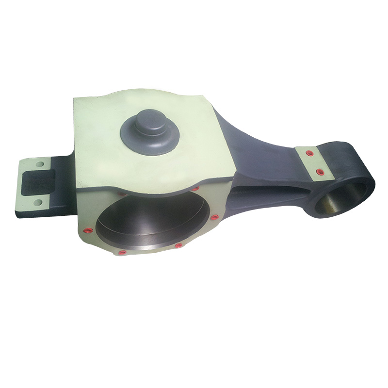 Axle box on the left side of the